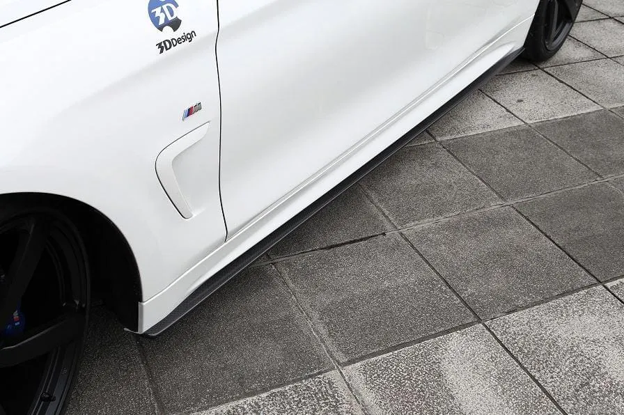 3D Design - 4 Series F32 M-Sport Side skirts