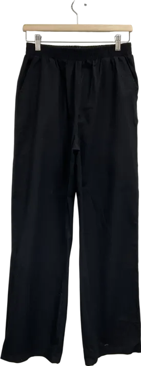 Adanola Black Cotton Pull On Pants UK S
