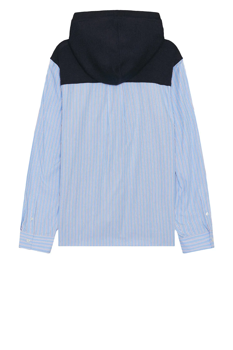 Adonis Knit Woven Combo Hoodie