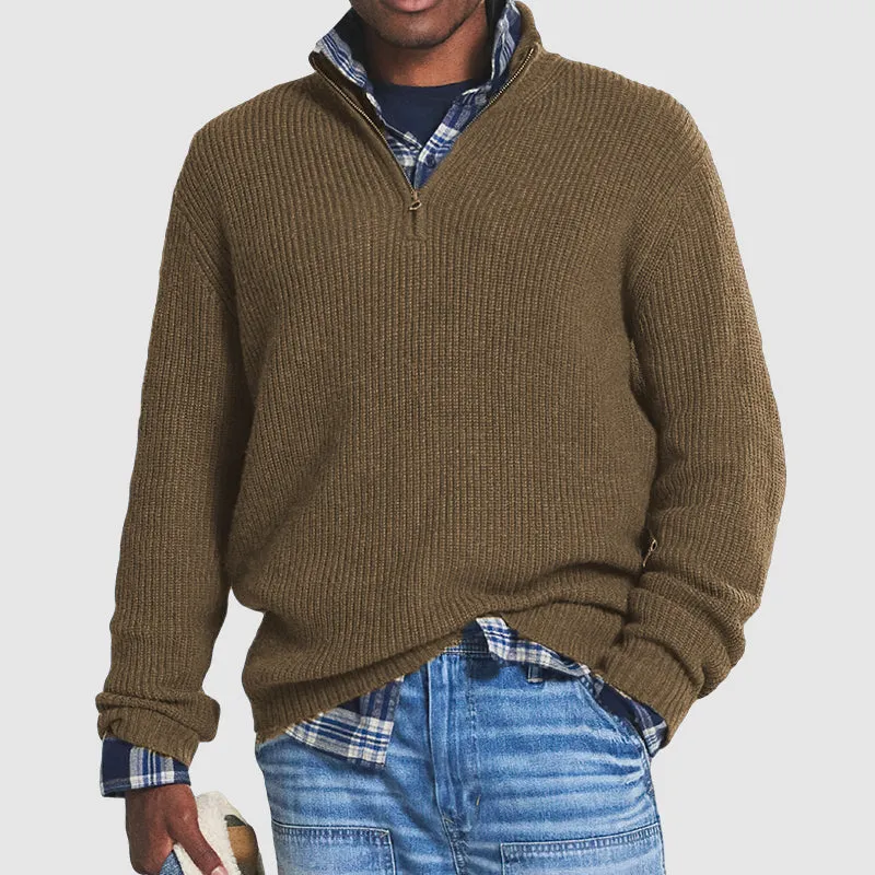 ARNO - ZIP-SWEATER