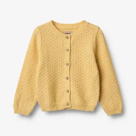 Knit Cardigan Magnella - golden yellow