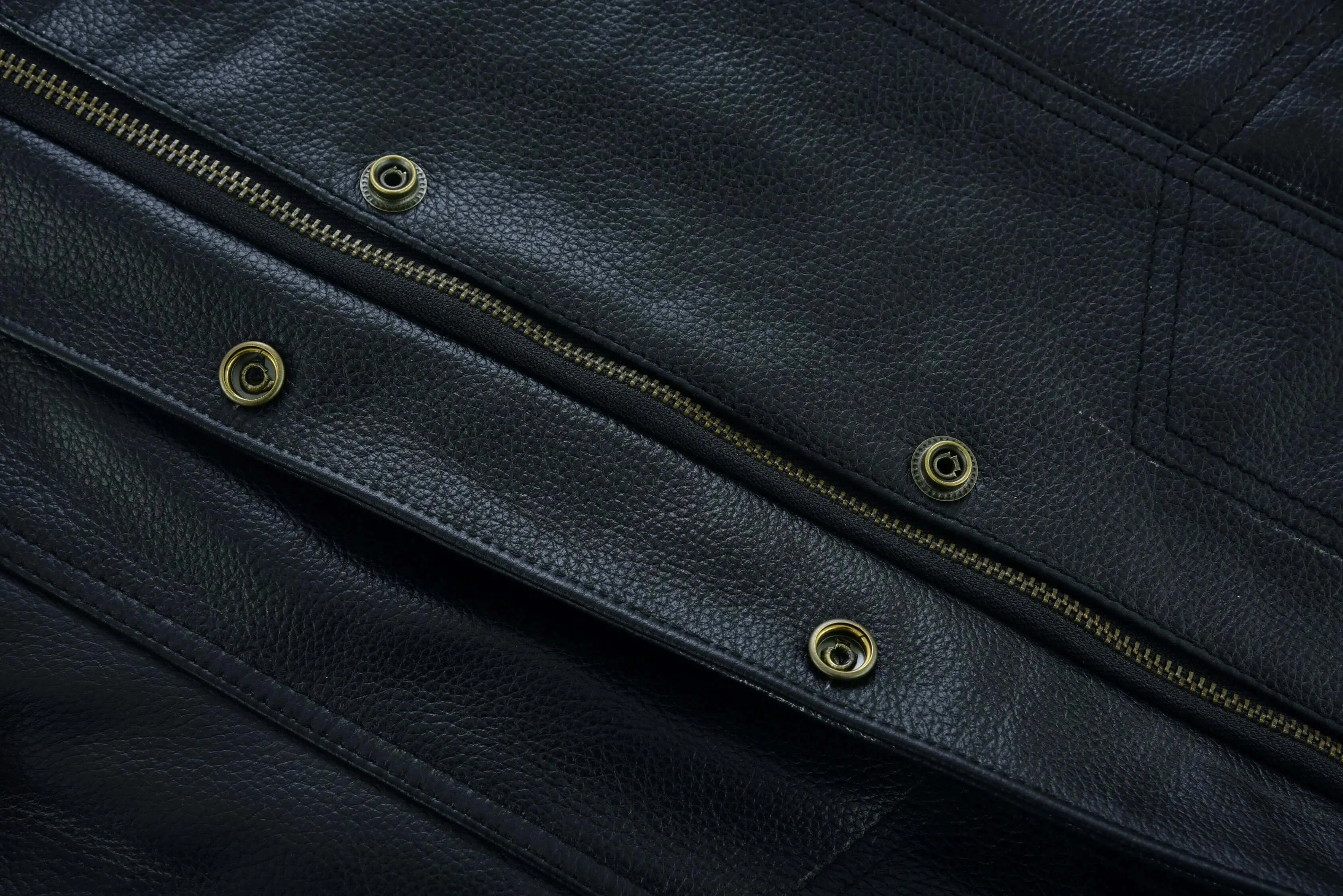 Leather Vests for Men | Vest for Men Collarless | Leather Biker Vest | Lesa Collection Side Laces Leather Vest