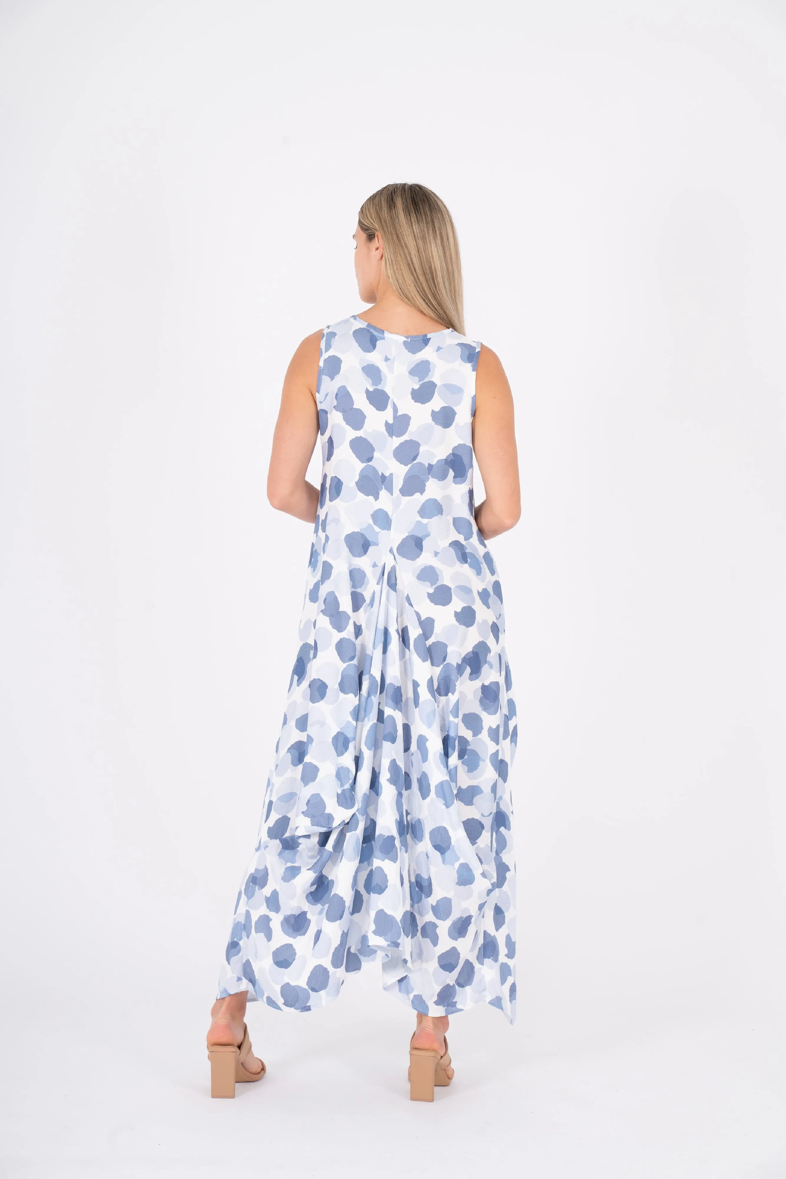 M Made in Italy  Ladies Woven Sleeveless Dress