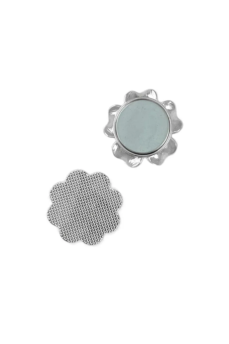 Pansy Flower Magnetic Brooch