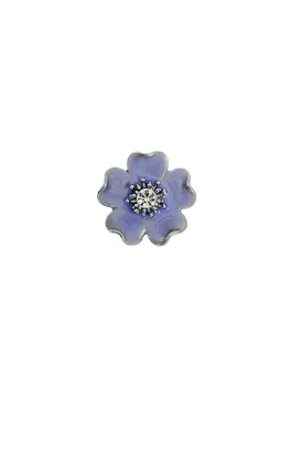Pansy Flower Magnetic Brooch