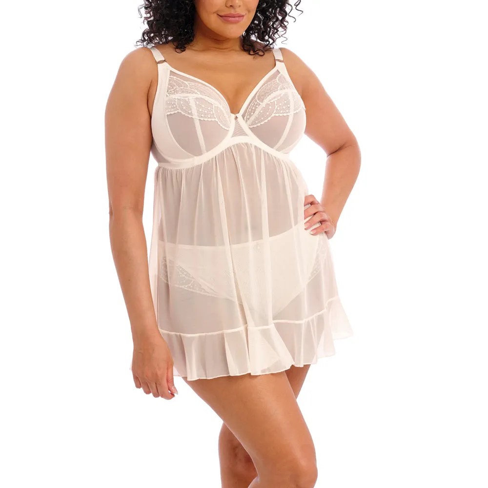 Priya Underwire Babydoll Vanilla