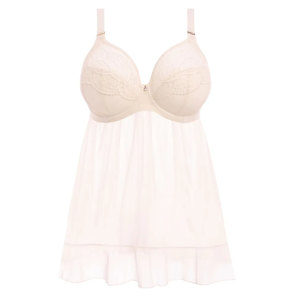 Priya Underwire Babydoll Vanilla