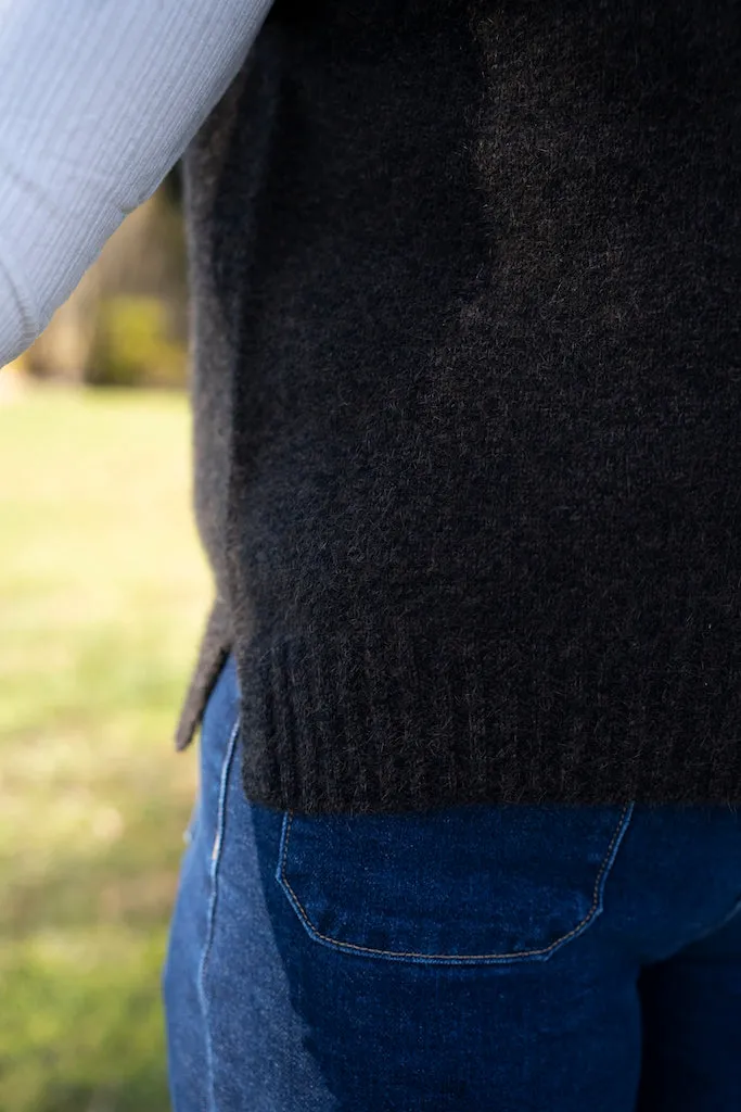 Serene vest - Brown Marl