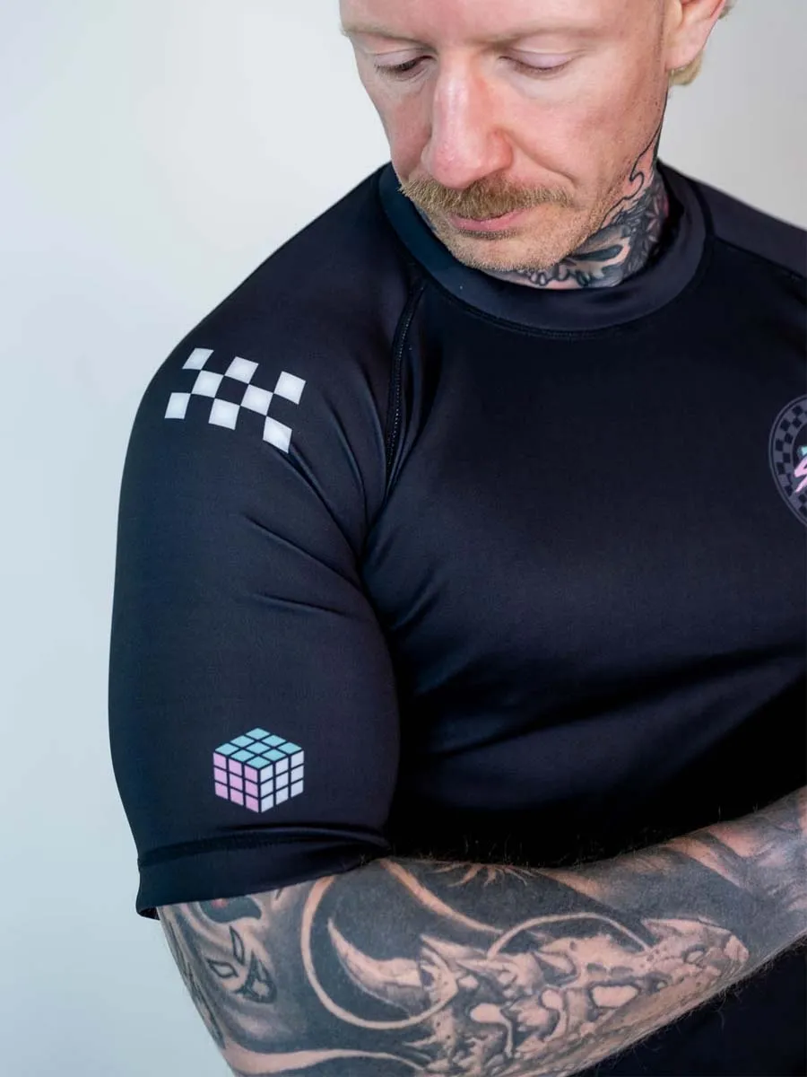 The Finisher Short Sleeve Rash Guard - Final Lap