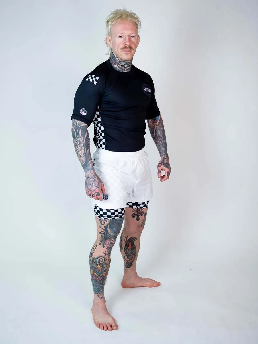 The Finisher Short Sleeve Rash Guard - Final Lap