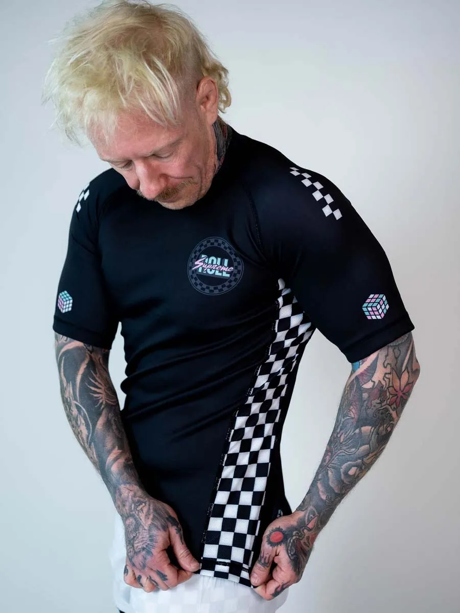 The Finisher Short Sleeve Rash Guard - Final Lap