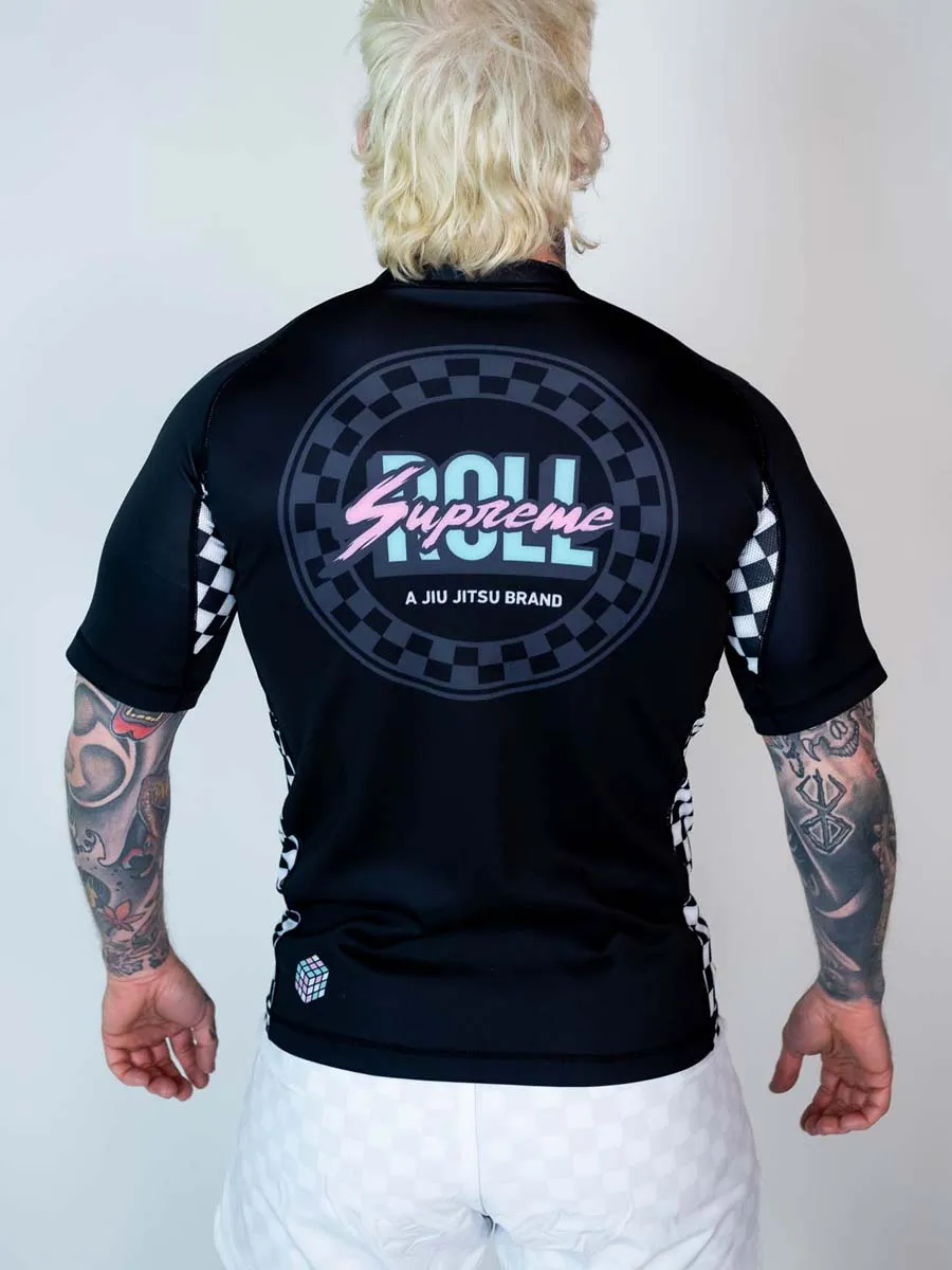 The Finisher Short Sleeve Rash Guard - Final Lap